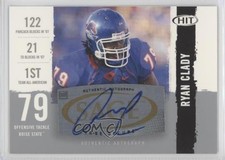 2008 SAGE Hit Auto Silver Ryan Clady #A79 Auto 9l4