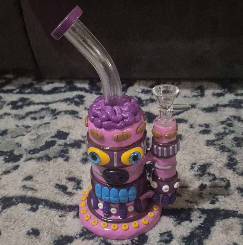 purple monster bong