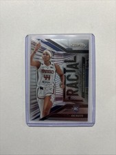 2025 Panini Prizm WNBA Basketball Fractal Kiki Iriafen #12 Mystics Rookie Card