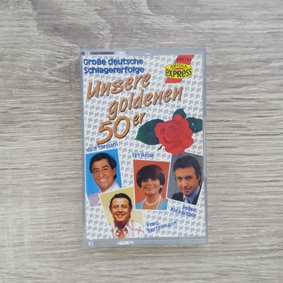 Unsere goldenen 50er von Various Artists MC Kassette in Hülle