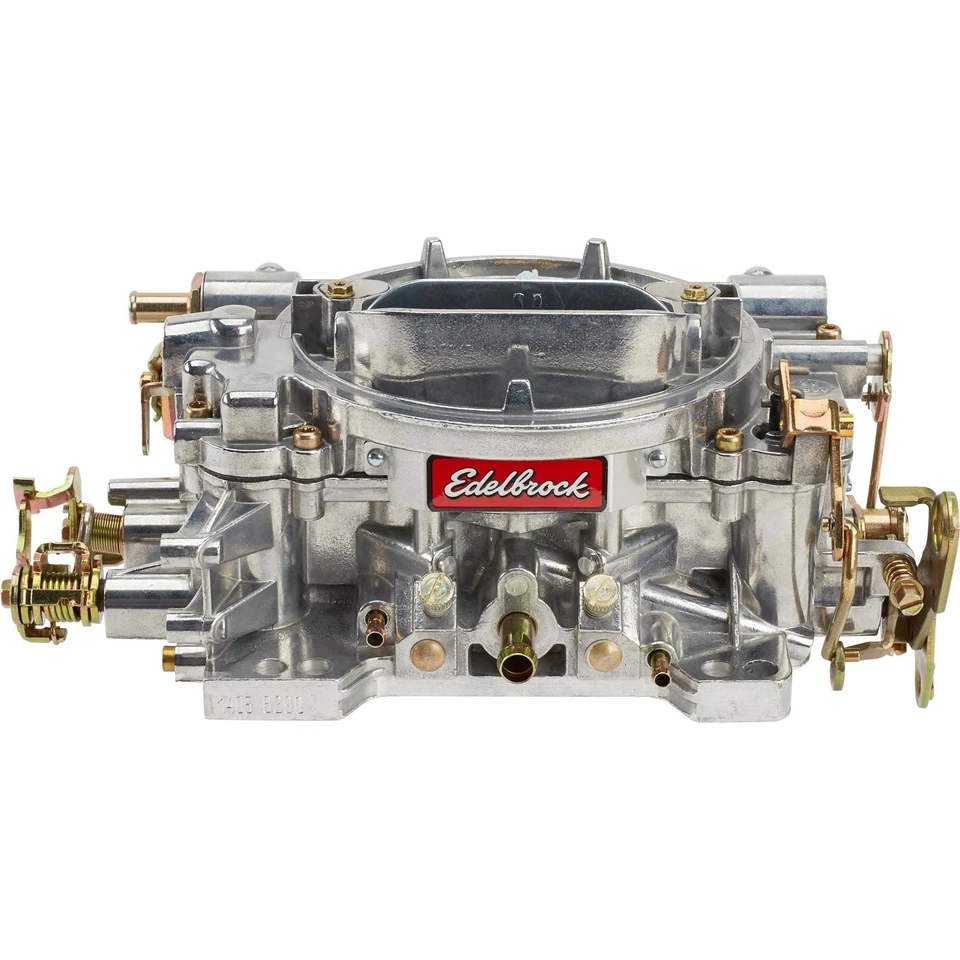 Edelbrock 1405 Performer 600CFM Carb 带 2696 适配器/1208 过滤器 — 第 3/4 张图片