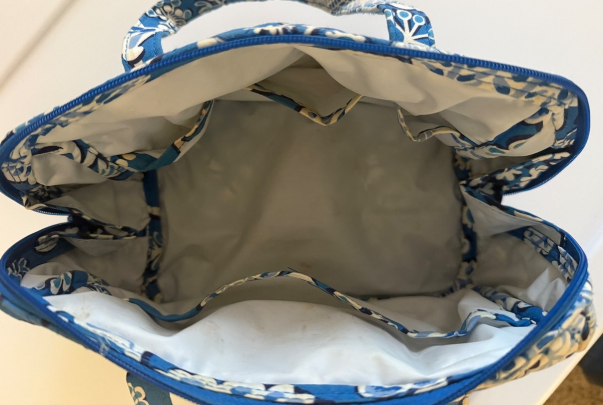 Vera Bradley Blue Lagoon Lunch Tote | eBay