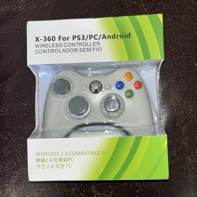 New Microsoft Xbox 360 Wireless USB 2.4 Game Controller PC Windows 11/10/8/7/XP 