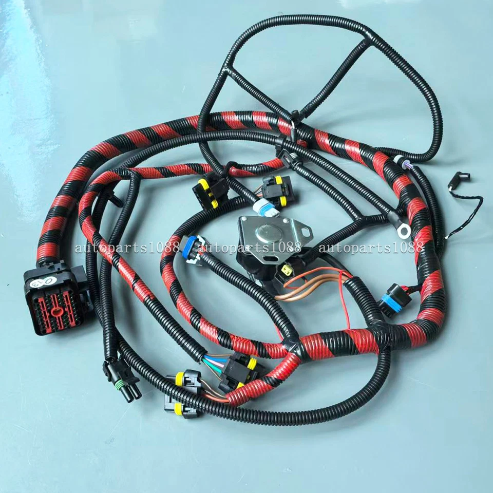 Conjunto de arnés de cableado del motor F7TZ-9A451-CA apto para Ford F-250 F-350 1997 7,3 L Foto 3 de 4