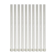 10Pcs 1/8" Diamond Particles Coating Tip Hole Saw Drill Bit 51mm Length