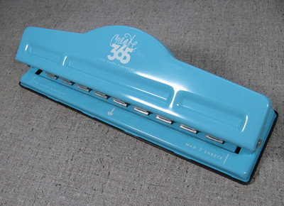 Create 365 The Happy Planner Blue Hole Punch Classic 9 Hole Disc Bound Metal