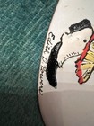 Edith D. Powers Clown Framed RaisedMetal hand-made Hand Painted Oval Art — photo 5