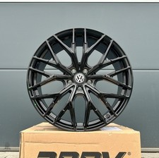 4x 19 Zoll Felgen WH37 schwarz für VW Golf 5 6 7 8 GTI Clubsport TCR 7R 8R GTD