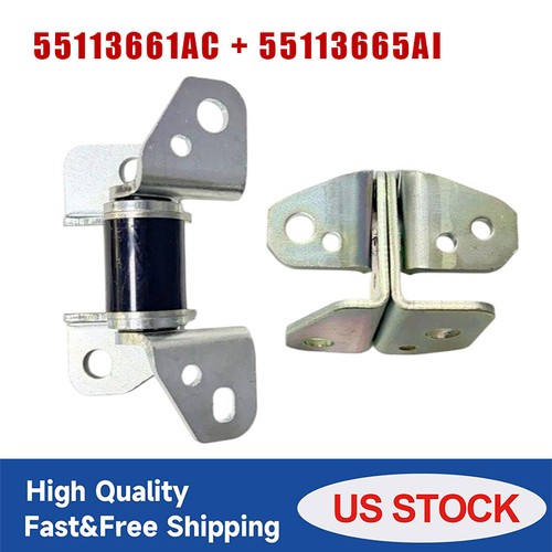 Driver's Side Front Door Hinges Upper And Lower Fits 13-21 Jeep Grand