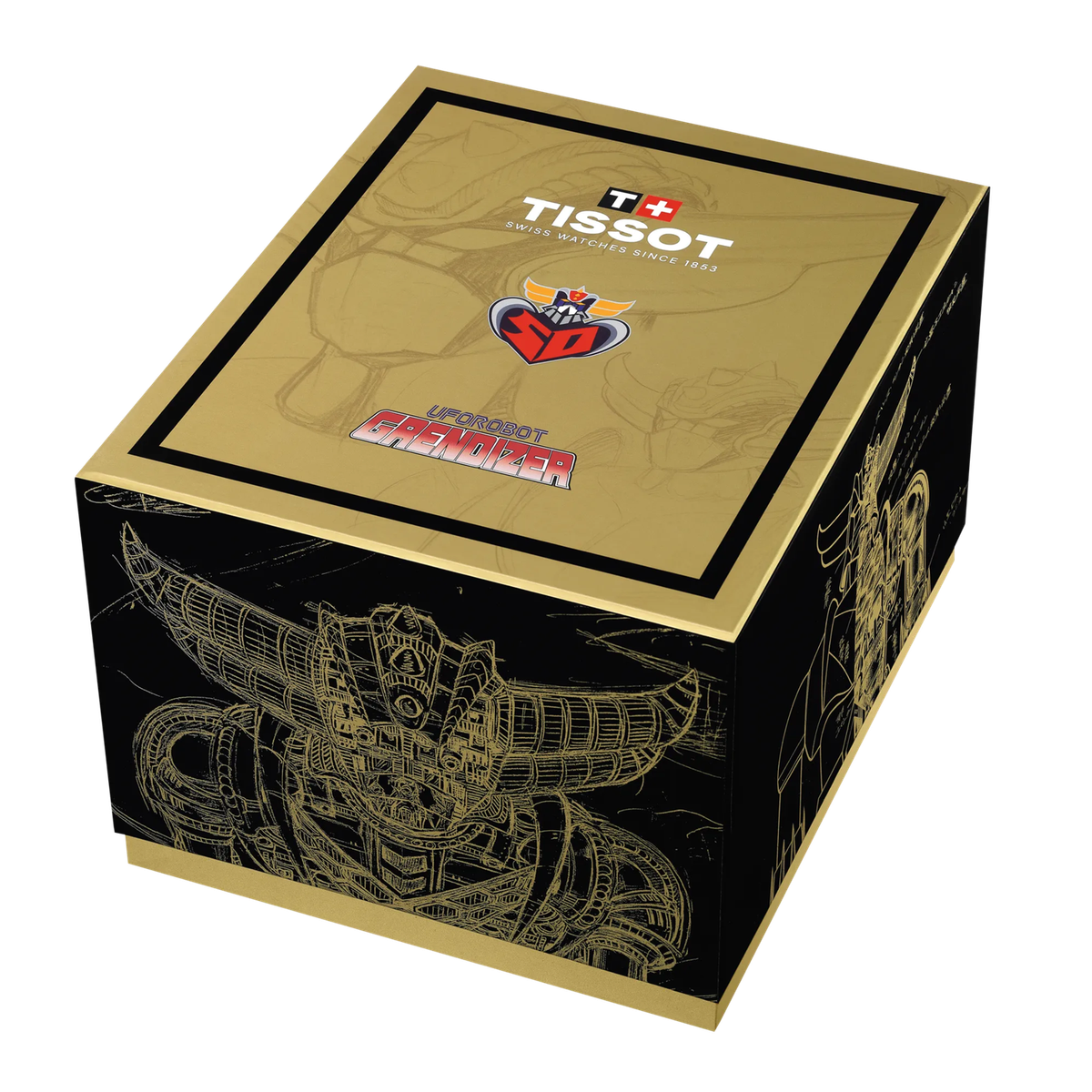 Last 1 available TISSOT PRX UFO Robot Grendizer 50th Anniversary