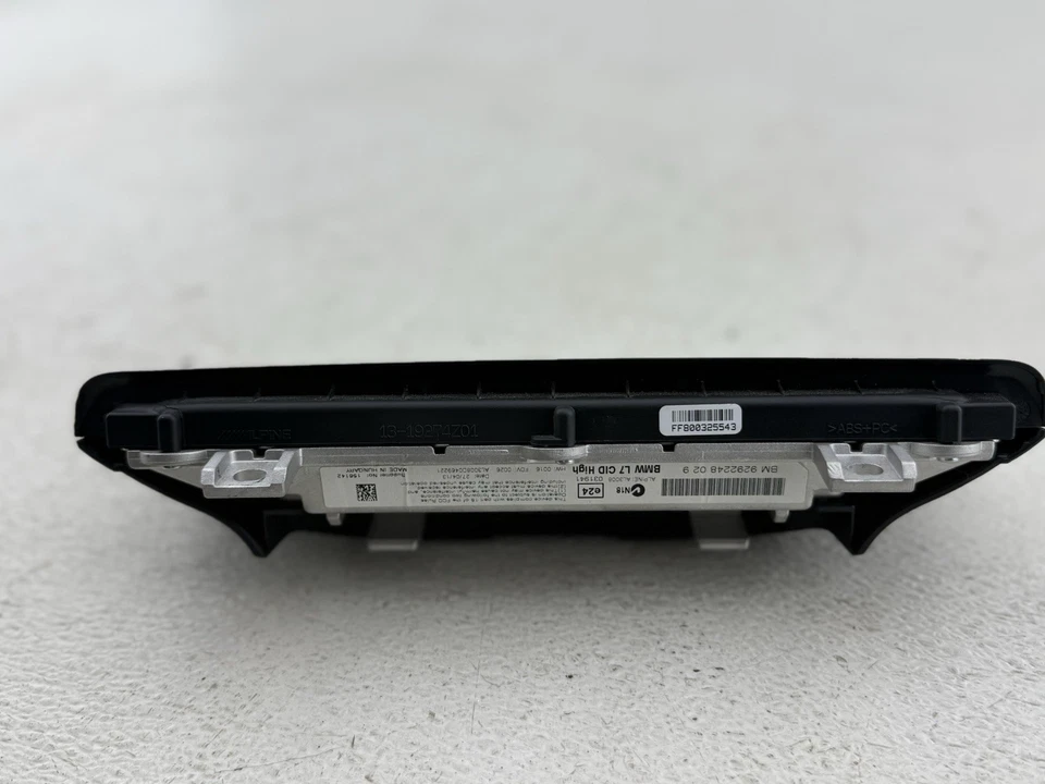 BMW 335i 328i 320i 2012-2015 información del tablero pantalla de visualización de 8,8" con navegación Foto 3 de 4