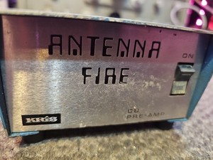KRIS ANTENNA FIRE CB PREAMP Untested For Parts Or Repair Very Very Rare