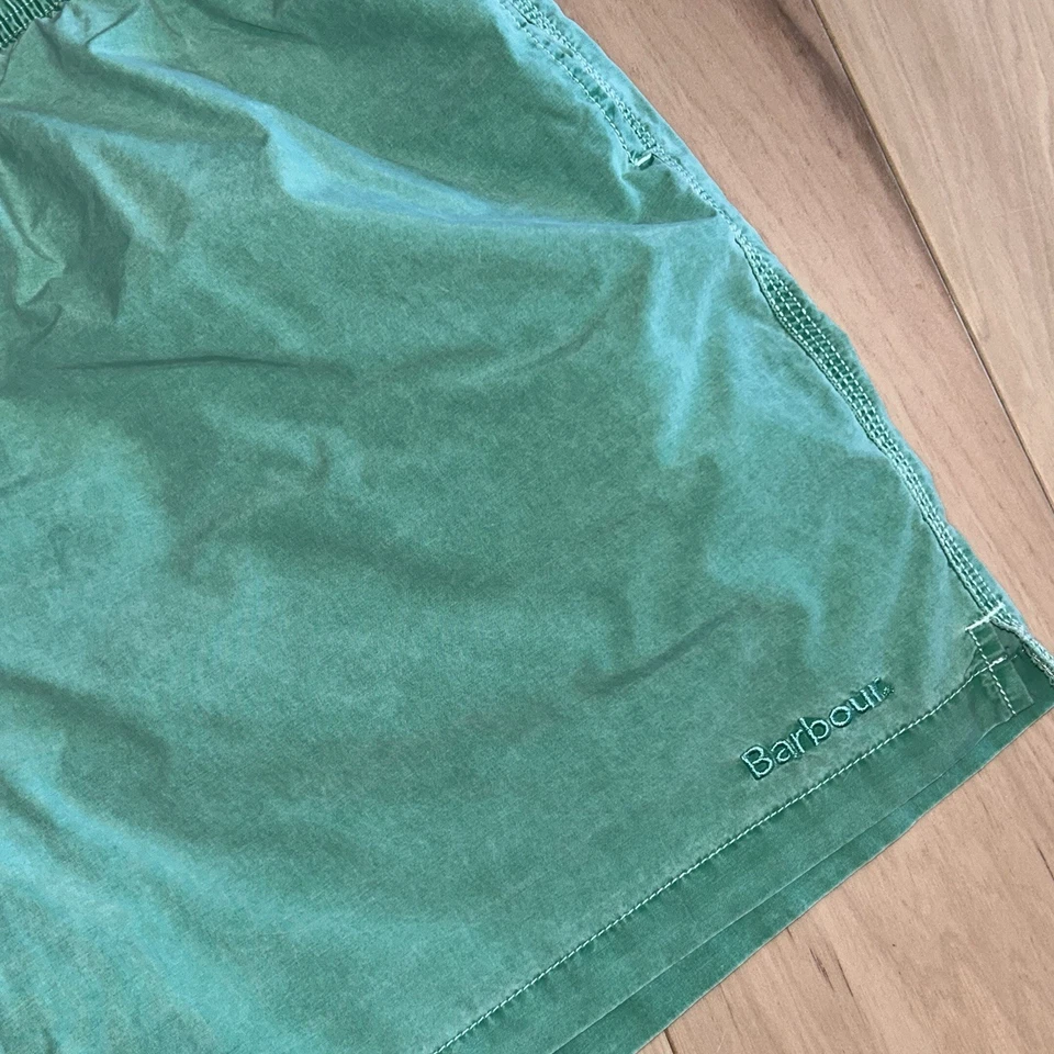 Barbour Turnberry Swim Trunks Green Short Lined 5” Inseam Men’s 2XL - Image 3 of 4