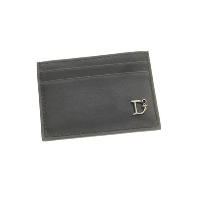 DSQUARED2 Leather Card Case Black Men's