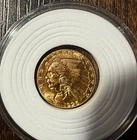 1925 Indian Head $2.50 Quarter Eagle Gold Coin 0.9 Fine Business KM#74 P