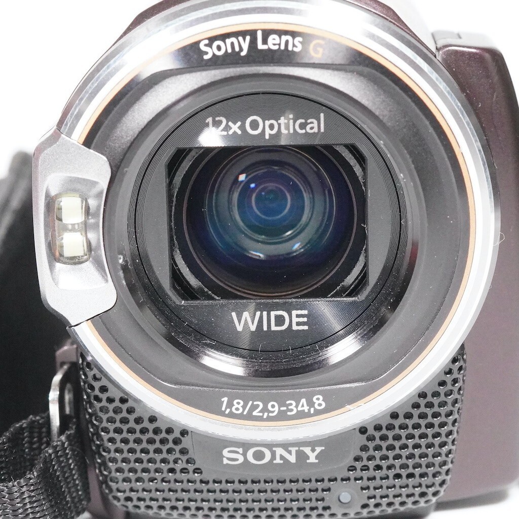 Sony HDR-CX590V Handycam Brown From Japan Fedex Excellent Japanese
