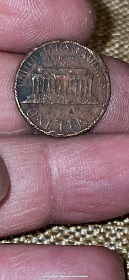 1983 D Transitional Error, Weighs 3.1 (Copper) - Image 3 of 3