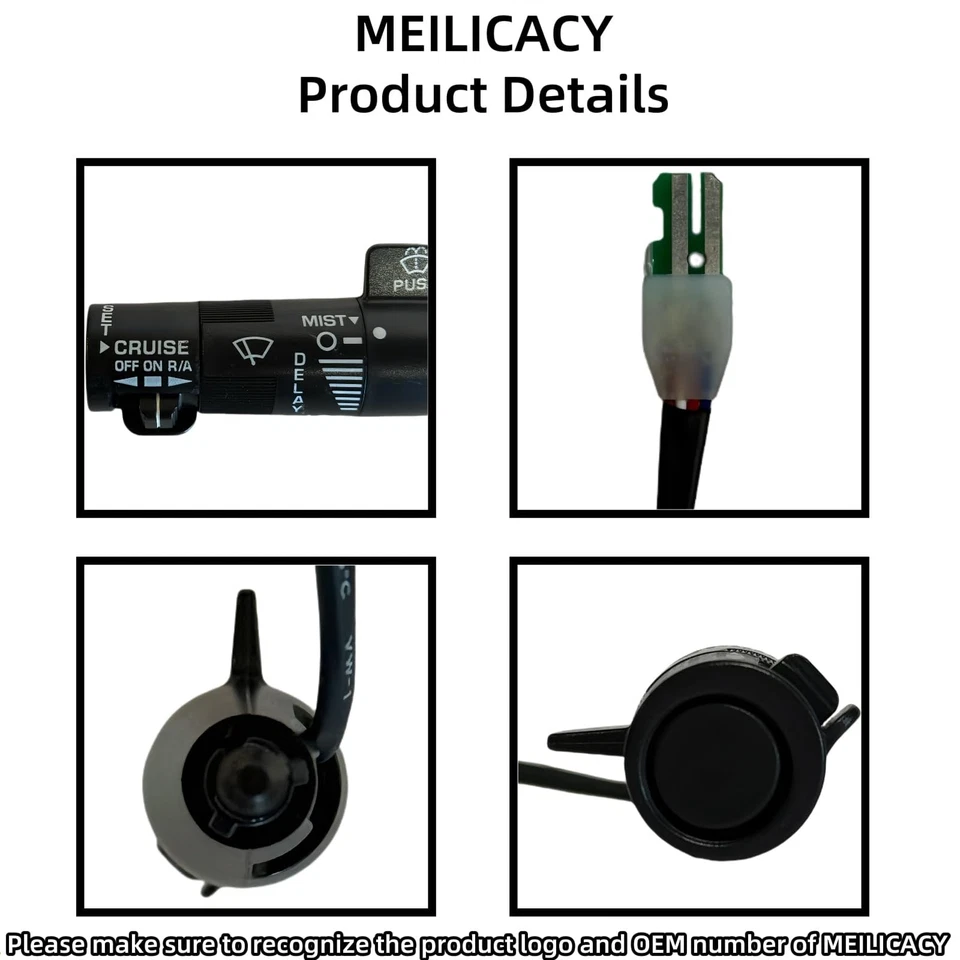 Interruptor multifunción señal de giro apto para Chevrolet GMC 1988-1994 19353957 Foto 4 de 4