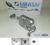 Imasaf ESD Auspuff Endtopf für VW / Seat Lupo + Arosa, EndschalldäMpfer