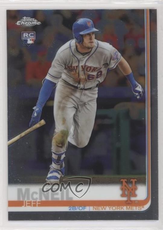 2019 Topps Chrome Jeff McNeil #152 4y8