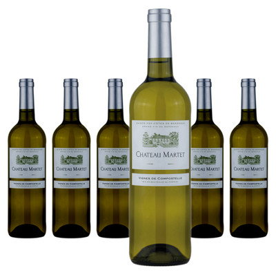 6 x Château Martet Vignes de Compostelle Blanc   2020