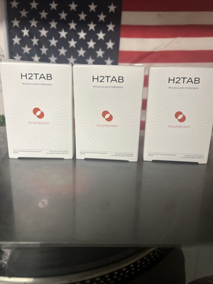 #ad H2Tab Molecular Hydrogen Tablets with Mgnesium Raspberry 3 Pack $48.99