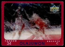 1997-98 UPPER DECK DIAMOND VISION HAKEEM OLAJUWON