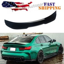 PSM Style Highkick Trunk Spoiler Wing For 2019-24 BMW G20 G28 330i M340i M3 G80
