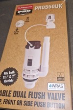 FLUIDMASTER SYPHON REPLACEMENT CABLE OPERATED DUAL FLUSH VALVE PRO550UK