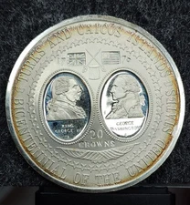 1976 Turks And Caicos 20 Crowns