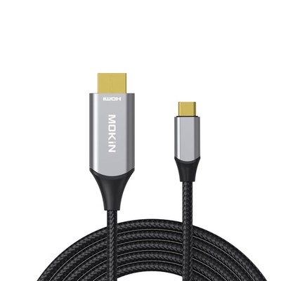 MOKiN USB C to HDMI Cable [4K@30Hz, 6FT], Type 6 feet, C 
