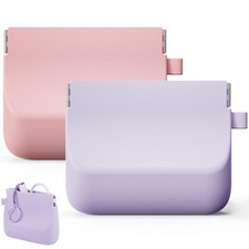 Silicone Headphone Organizer Wired Earbud Case Pouch, Portable Data Cable Org...