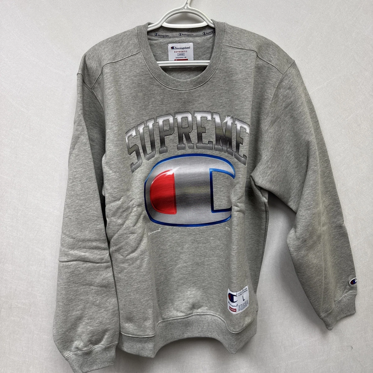 supreme champion crewneck products for sale | eBay