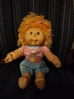 Cabbage Patch Blonde/Red Hair Brown Eyes