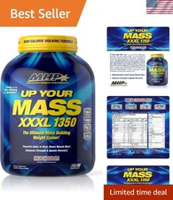 Up Your Mass XXXL 1350 Weight Gainer | 50g Protein, BCAAs, 6lb Milk Chocolate