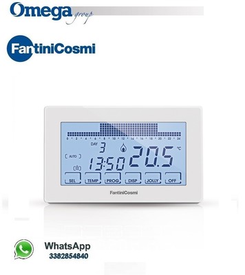 FANTINI COSMI CH180 WI FI LITE CRONOTERMOSTATO TOUCH BIANCO 230V