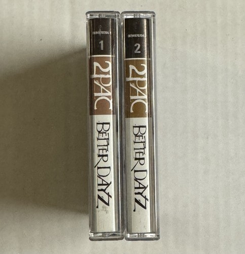 2pac : Better Dayz - Cassette Tape 2002 | Vintage 90’s Hip-Hop Gangsta Rap - Picture 3 of 3