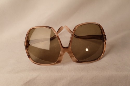 60s Chunky Made In Italy Butterfly Grandma Sunglasses Eyeglasses 70s Oversized - Picture 10 of 13