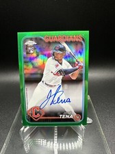 2024 Topps Chrome 59/99 Jose Tena Green Refractor Rookie Autograph RA-JT