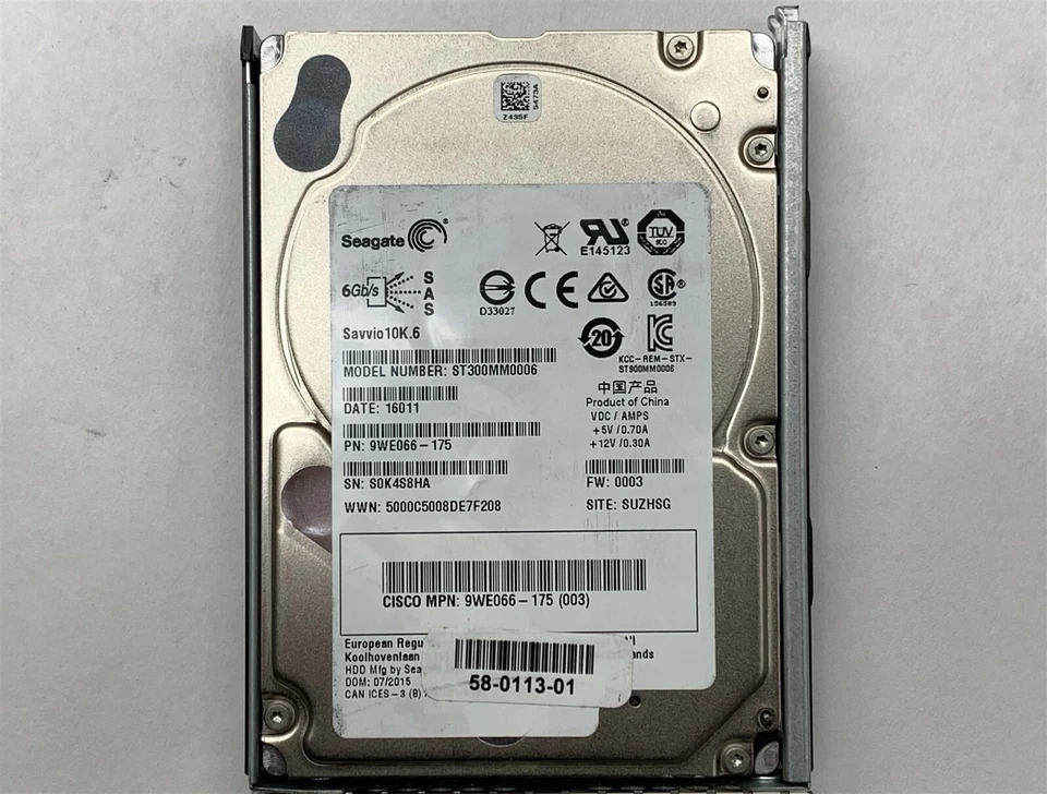 Cisco UCS C240 M4 UCSC-C240-M4SX 2*E5-2640 V3 2.60GHz CPU 32GB RAM 16*300GB HDD - Image 3 of 4