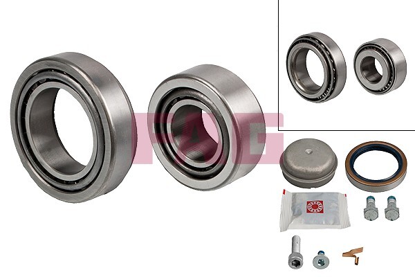 FAG 713 6673 50 Wheel Bearing Kit For MERCEDES-BENZ-image