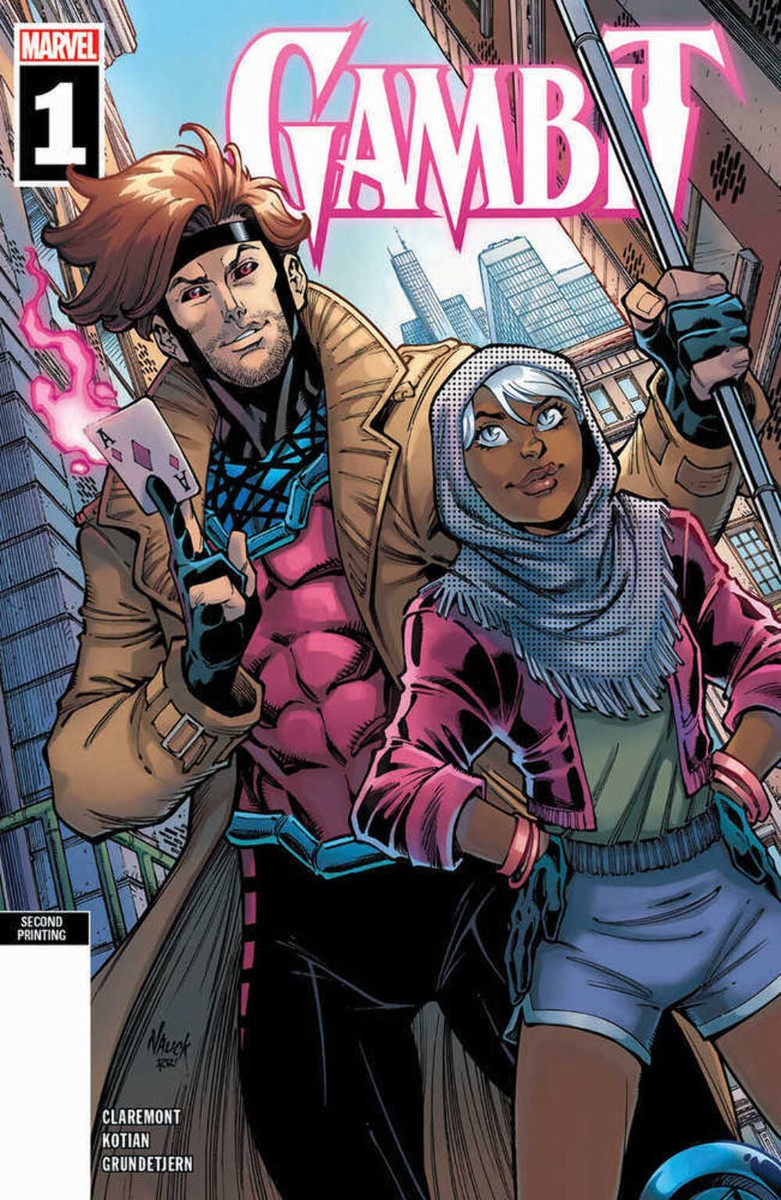 Gambit #1 (Of 5) 2ND Printing Nauck Variant | eBay