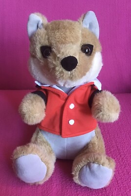 Peter Rabbit Mr Tod Fox In Clothes Soft Plush Toy 10” Whitehouse Leisure  UK
