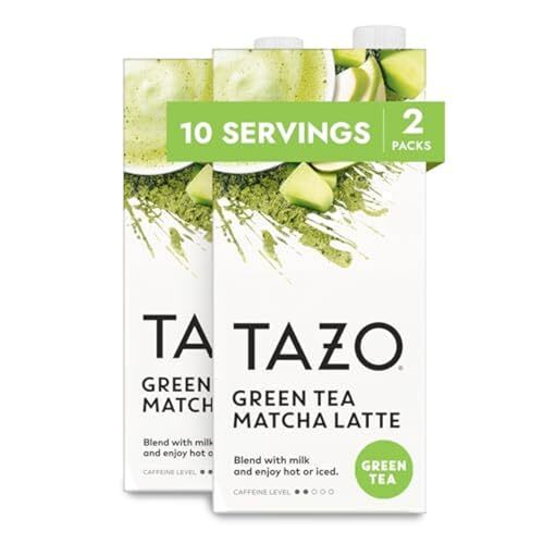Green Tea Matcha Latte, Green Tea Concentrate, Easy-to-Serve Matcha Tea for E...