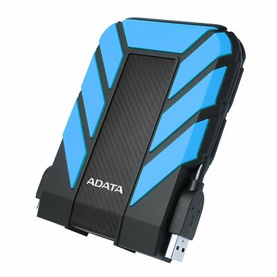 ADATA HD710 Pro Blue External HDD 2TB IP68 Waterproof Shockproof Hard Drive