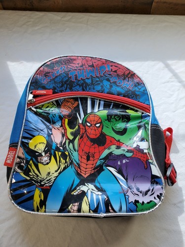 Marvel Comics Spiderman Hulk Bookbag 