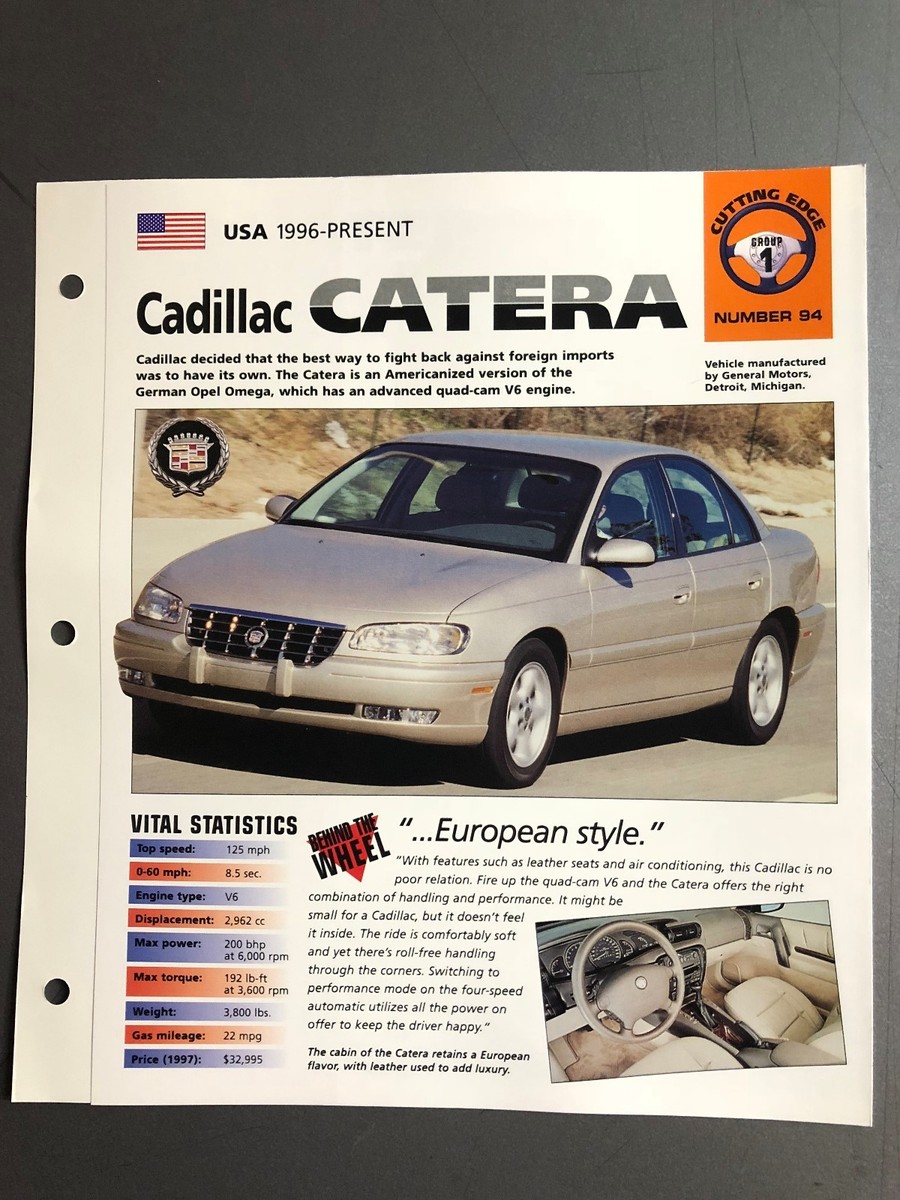 1996 Cadillac Catera Sedan IMP 