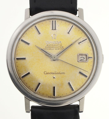 OMEGA CONSTELLATION AUTOMATIC CHRONOMETER - STAHL - HERRENUHR - 1960er JAHRE
