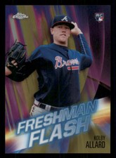 2019 Topps Chrome Freshman Flash Gold Refractors #FF10 Kolby Allard /50
