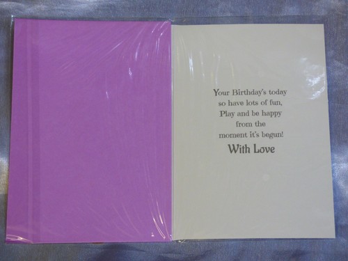 SISTER BIRTHDAY CARD CUTE TRADITIONAL CHILD ADULT LARGEST CHOICE of 30+ QUALITY - Picture 53 of 59